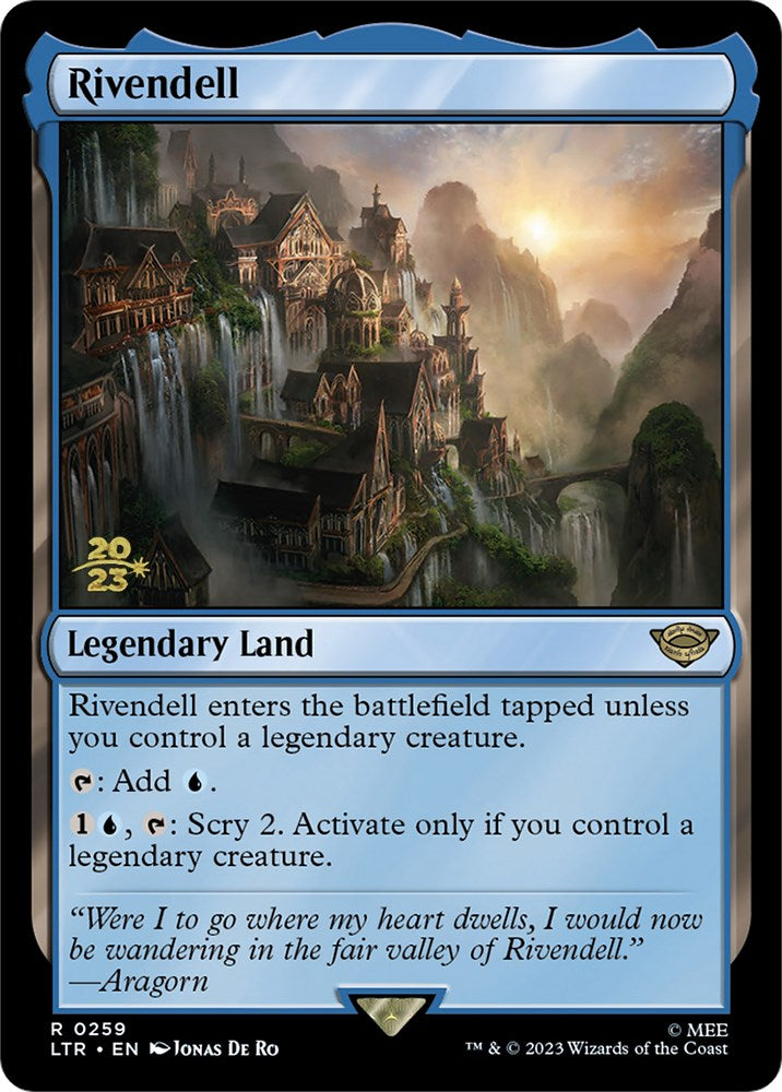 Rivendell [The Lord of the Rings: Tales of Middle-Earth Prerelease Promos] - Trinity Hobby