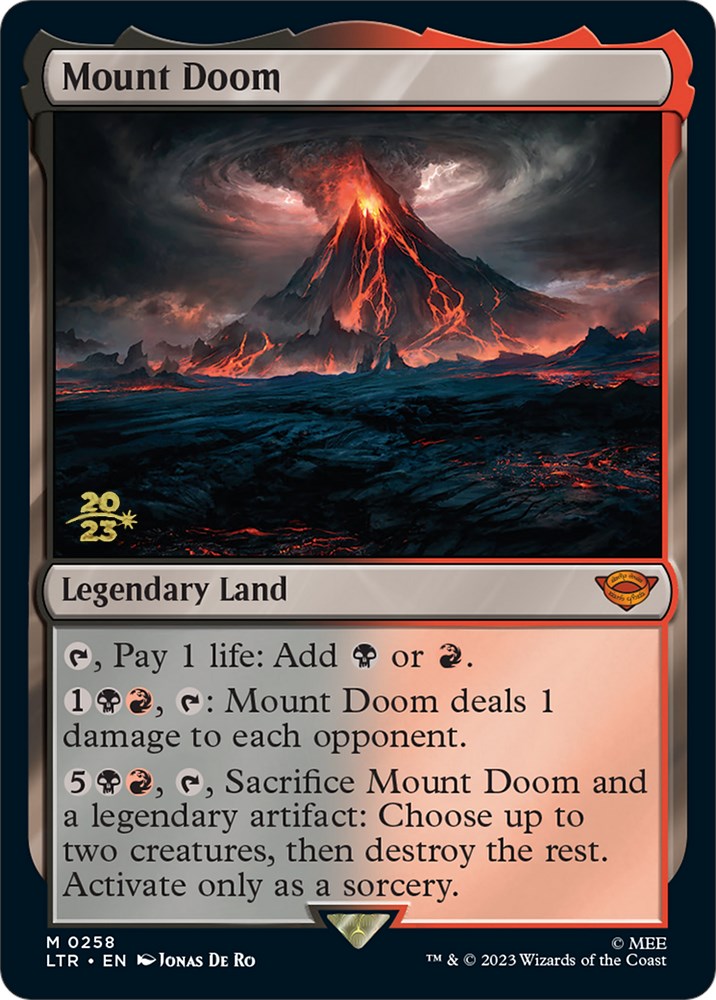 Mount Doom [The Lord of the Rings: Tales of Middle-Earth Prerelease Promos] - Trinity Hobby