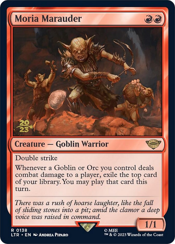 Moria Marauder [The Lord of the Rings: Tales of Middle-Earth Prerelease Promos] - Trinity Hobby