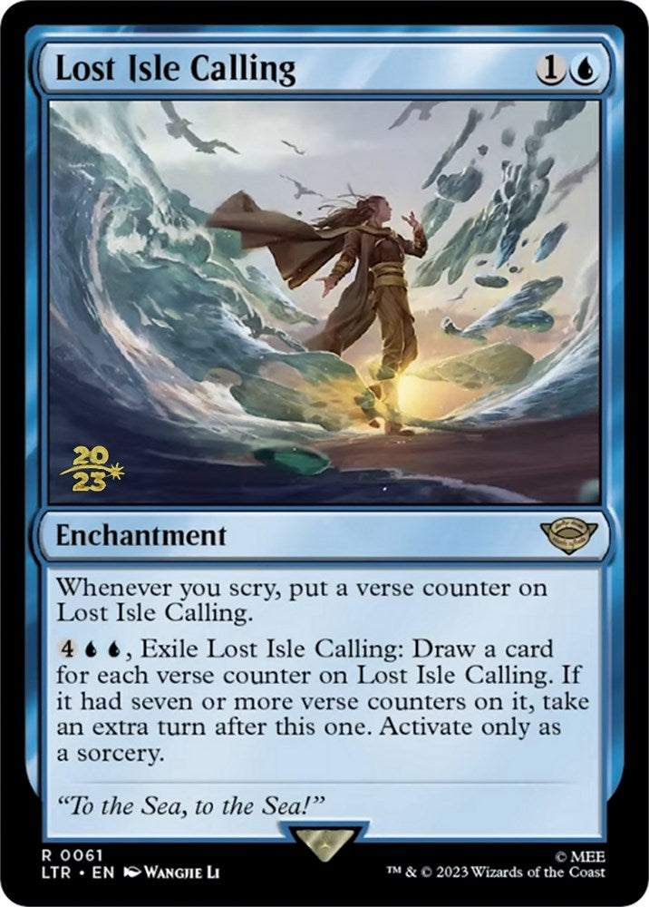 Lost Isle Calling [The Lord of the Rings: Tales of Middle-Earth Prerelease Promos] - Trinity Hobby