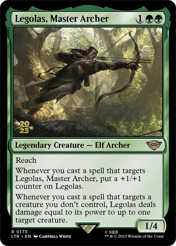 Legolas, Master Archer [The Lord of the Rings: Tales of Middle-Earth Prerelease Promos] - Trinity Hobby