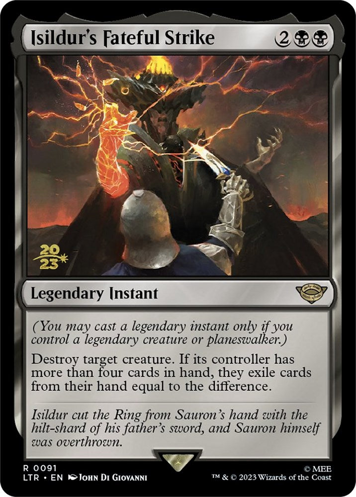 Isildur's Fateful Strike [The Lord of the Rings: Tales of Middle-Earth Prerelease Promos] - Trinity Hobby