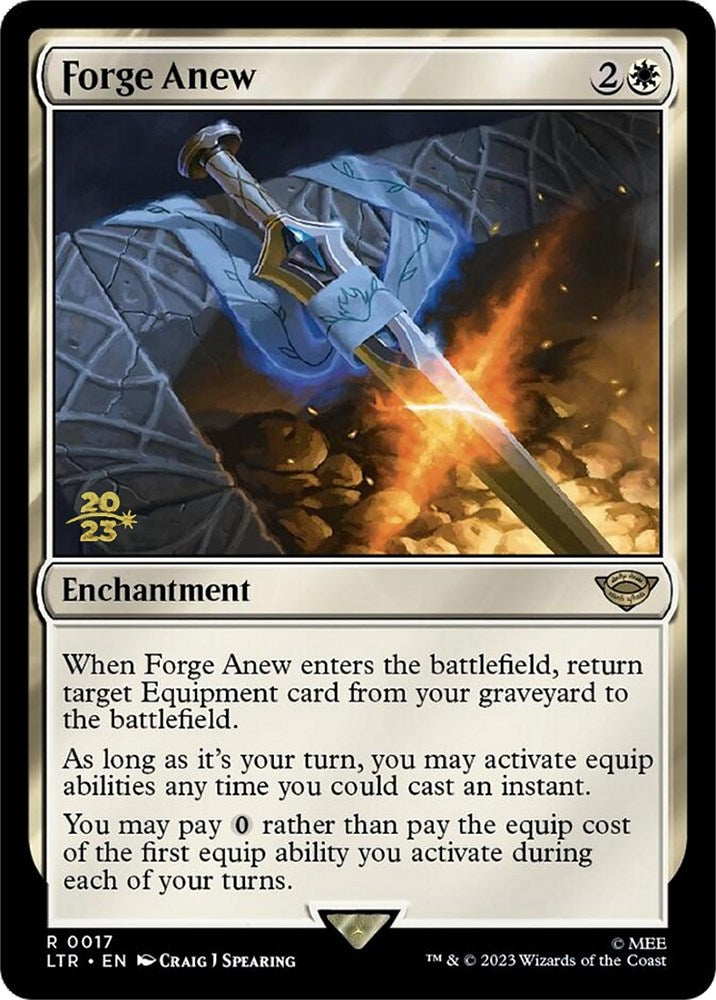 Forge Anew [The Lord of the Rings: Tales of Middle-Earth Prerelease Promos] - Trinity Hobby