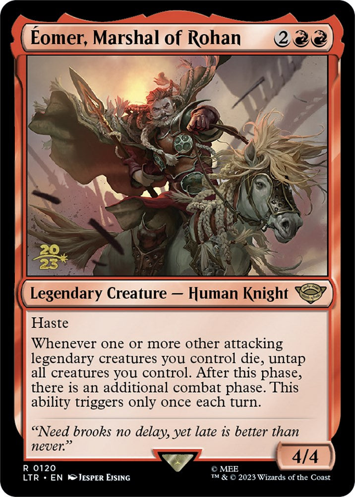 Eomer, Marshal of Rohan [The Lord of the Rings: Tales of Middle-Earth Prerelease Promos] - Trinity Hobby