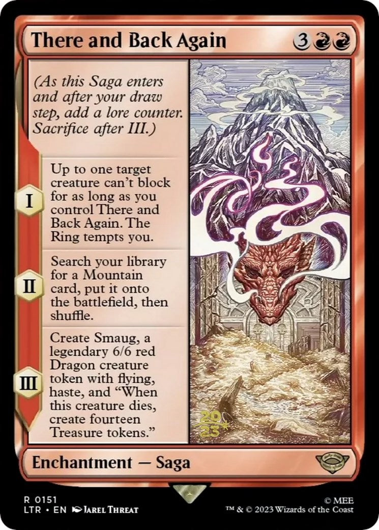 There and Back Again [The Lord of the Rings: Tales of Middle-Earth Prerelease Promos] - Trinity Hobby