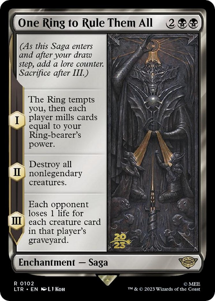 One Ring to Rule Them All [The Lord of the Rings: Tales of Middle-Earth Prerelease Promos] - Trinity Hobby