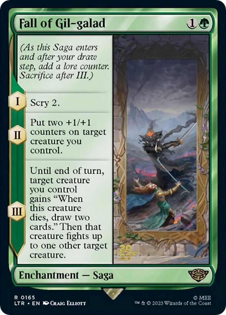 Fall of Gil-galad [The Lord of the Rings: Tales of Middle-Earth Prerelease Promos] - Trinity Hobby