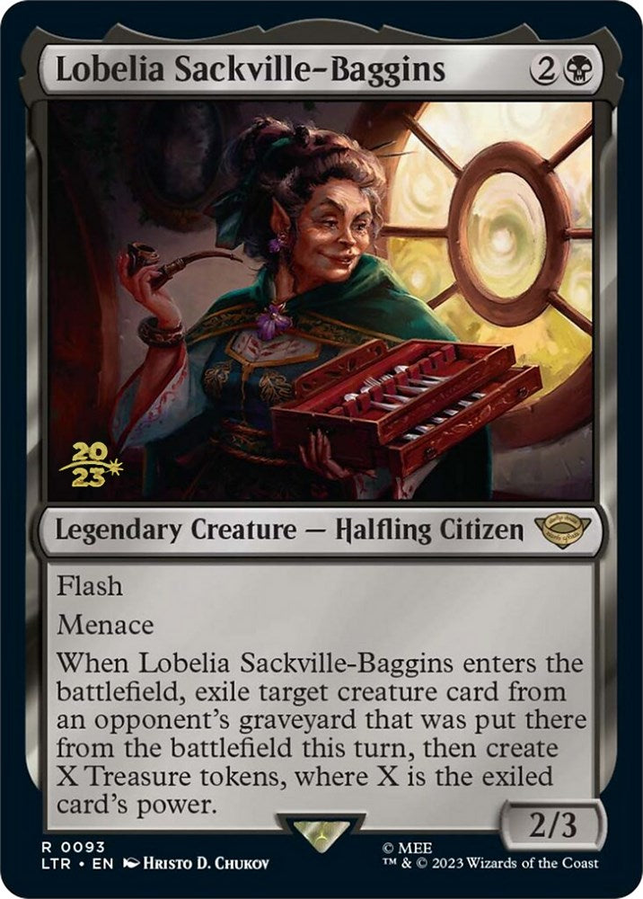 Lobelia Sackville-Baggins [The Lord of the Rings: Tales of Middle-Earth Prerelease Promos] - Trinity Hobby