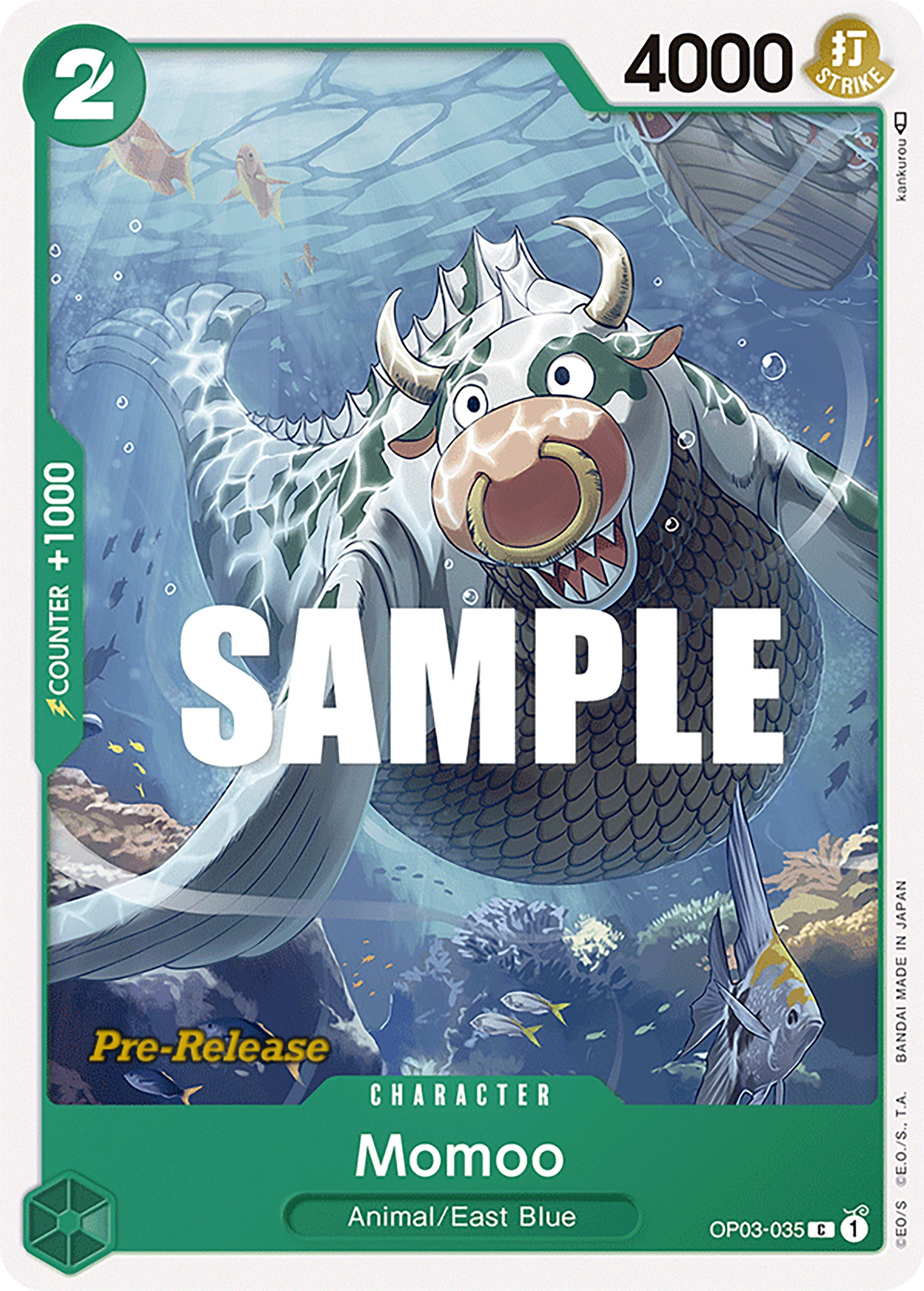 Momoo (OP03-035) - [Pillars of Strength Pre-Release Cards] - Trinity Hobby