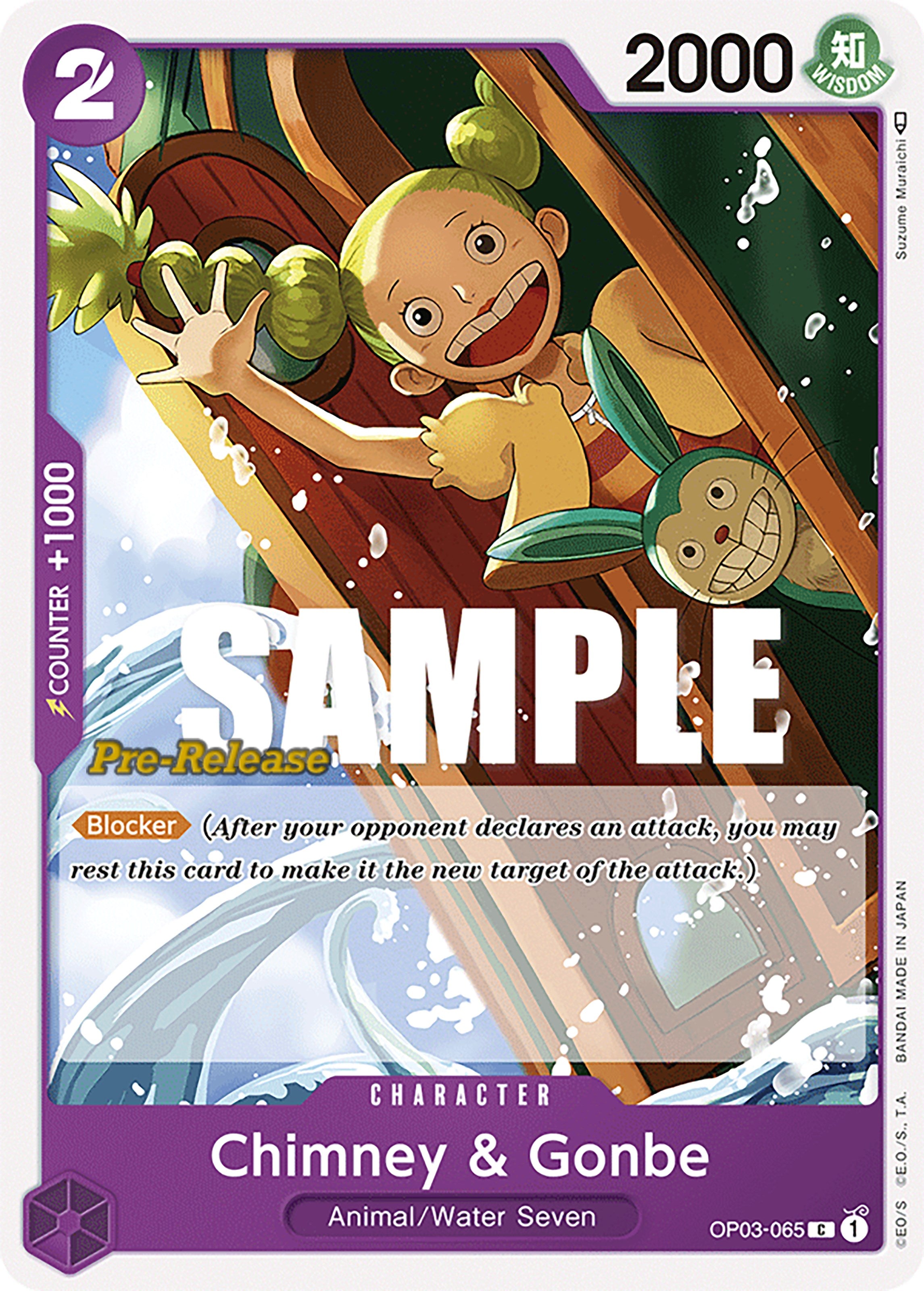 Chimney & Gonbe (OP03-065) - [Pillars of Strength Pre-Release Cards] - Trinity Hobby