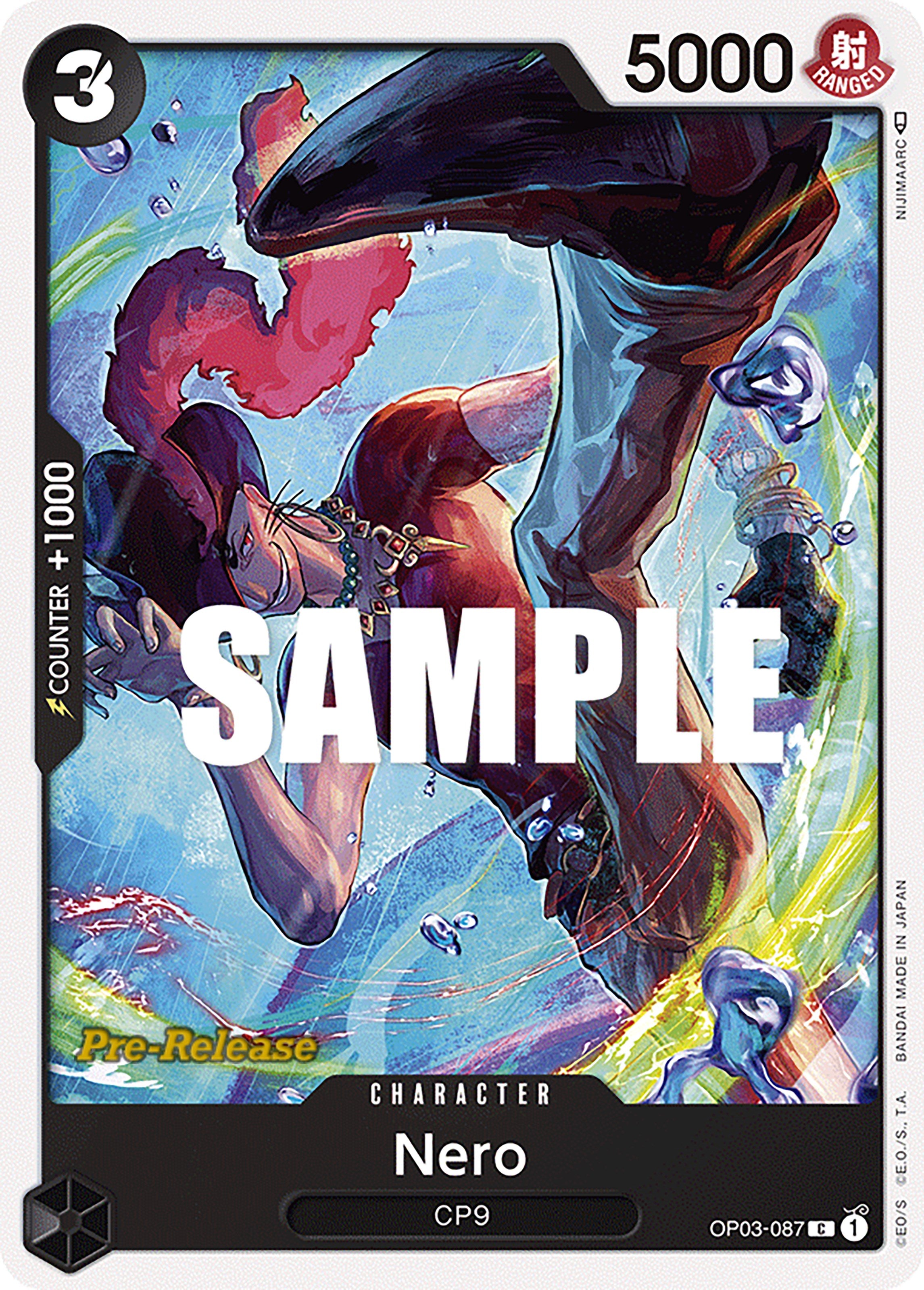 Nero (OP03-087) - [Pillars of Strength Pre-Release Cards] - Trinity Hobby
