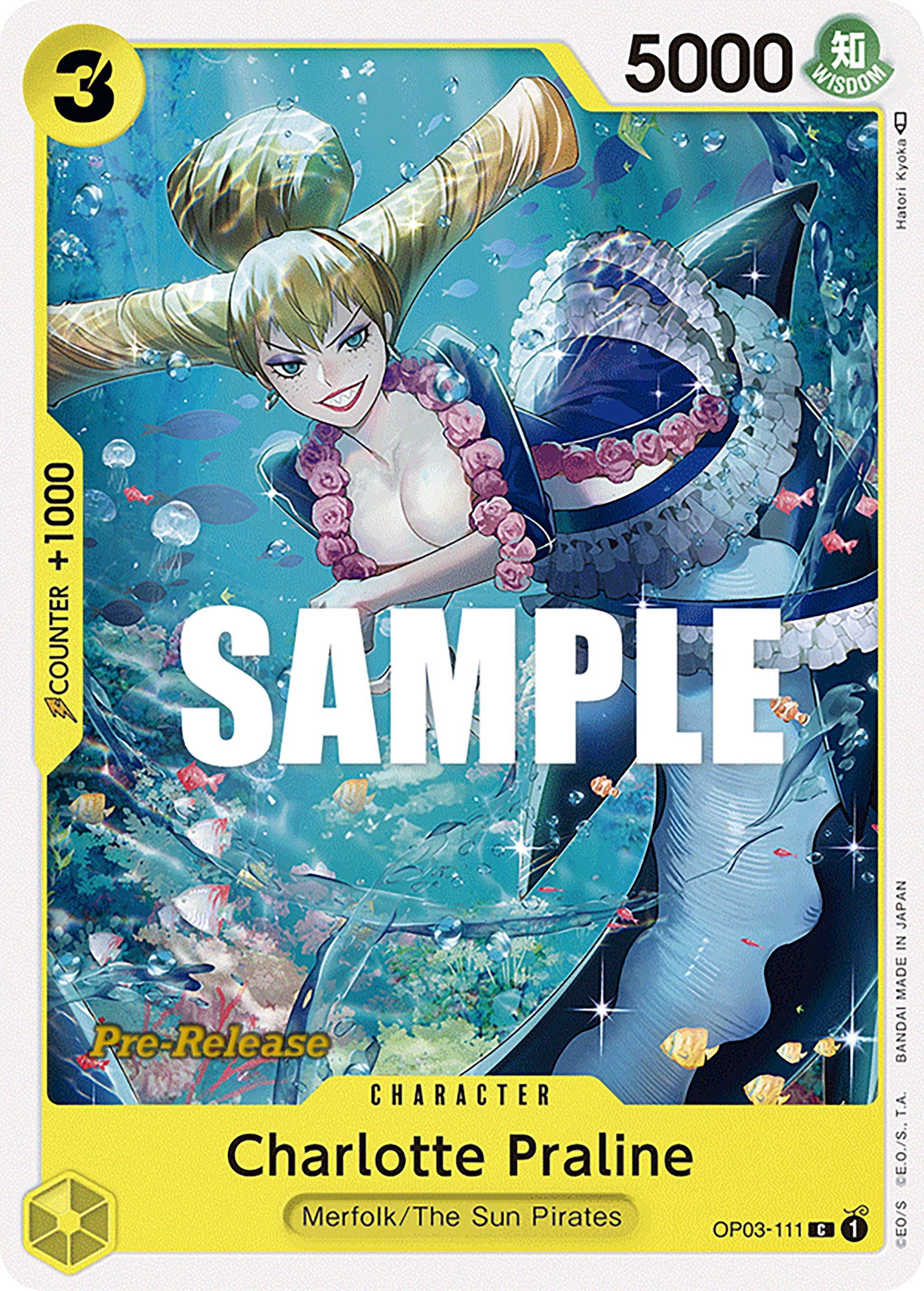 Charlotte Praline (OP03-111) - [Pillars of Strength Pre-Release Cards] - Trinity Hobby