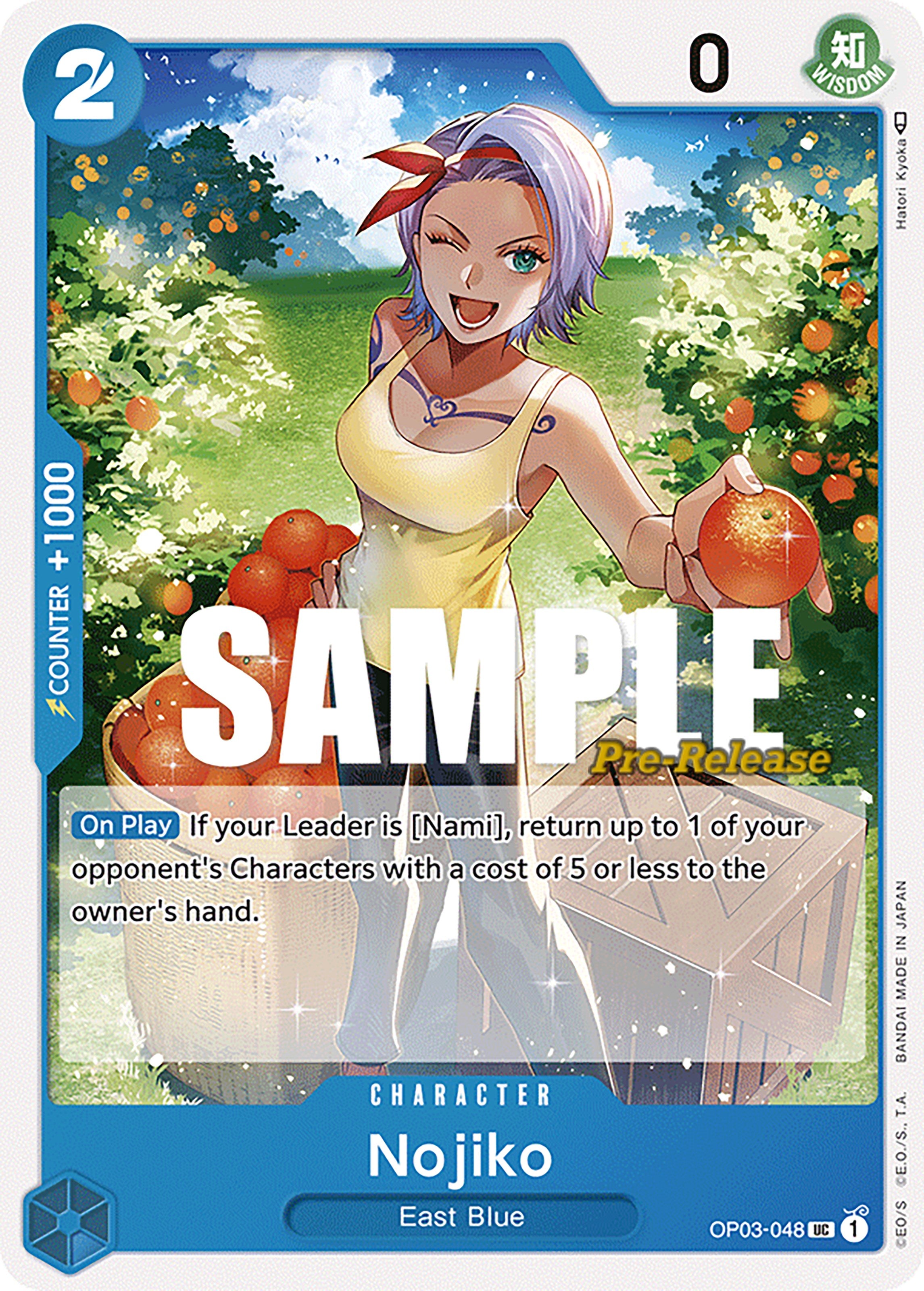 Nojiko (OP03-048) - [Pillars of Strength Pre-Release Cards] - Trinity Hobby
