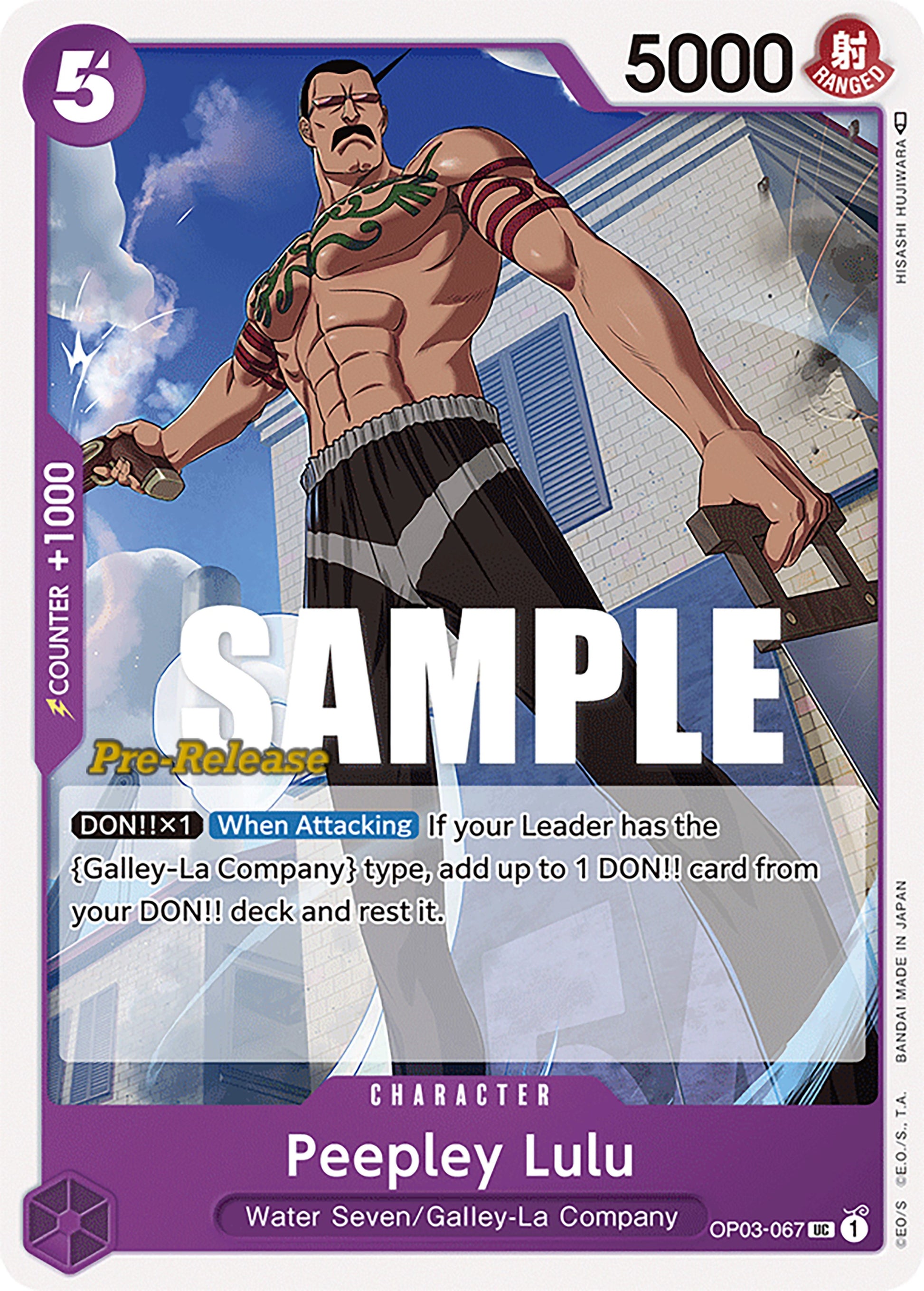 Peepley Lulu (OP03-067) - [Pillars of Strength Pre-Release Cards] - Trinity Hobby
