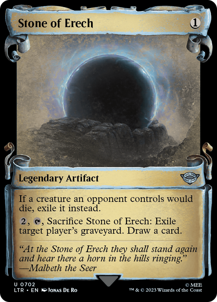 Stone of Erech [The Lord of the Rings: Tales of Middle-Earth Showcase Scrolls] - Trinity Hobby