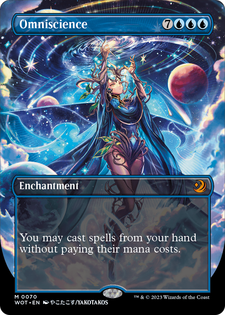 Omniscience (Anime Borderless) [Wilds of Eldraine: Enchanting Tales] - Trinity Hobby