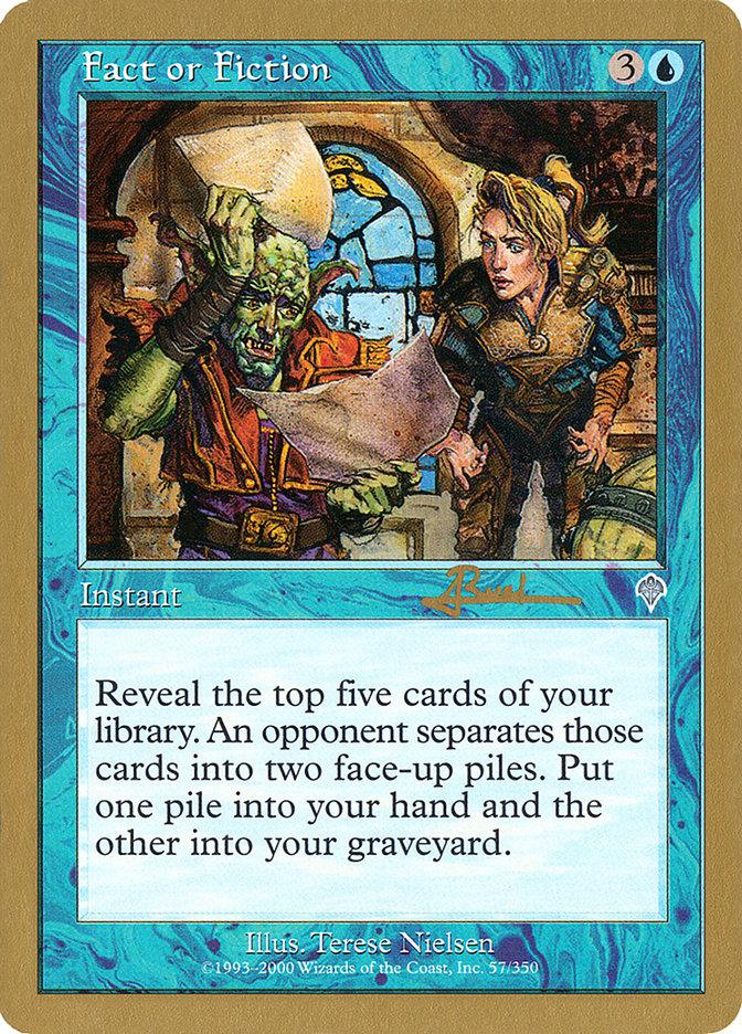 Fact or Fiction (Antoine Ruel) [World Championship Decks 2001] - Trinity Hobby