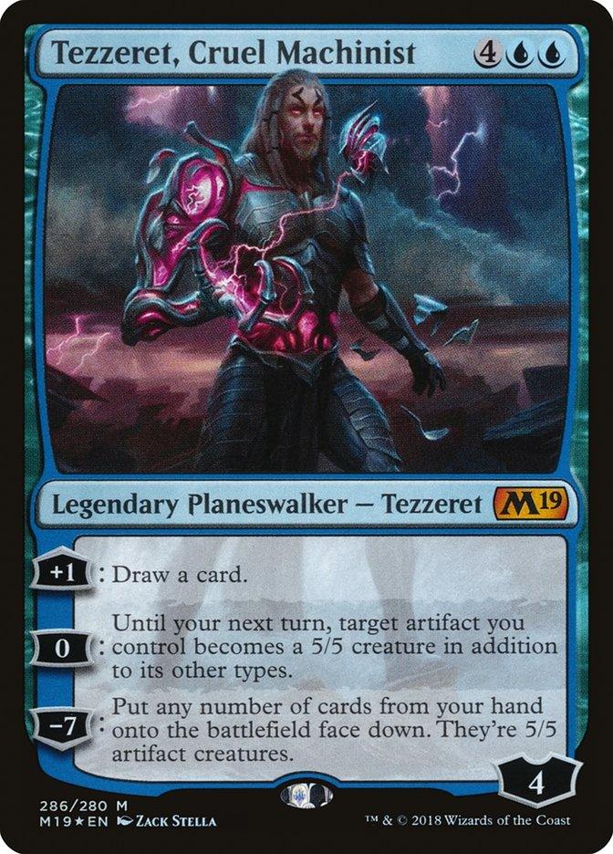 Tezzeret, Cruel Machinist [Core Set 2019] - Trinity Hobby