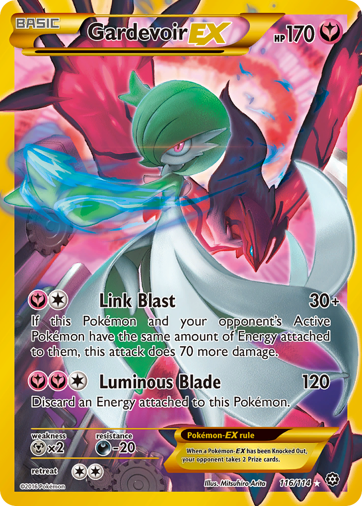 Gardevoir EX (116/114) [XY: Steam Siege] - Trinity Hobby