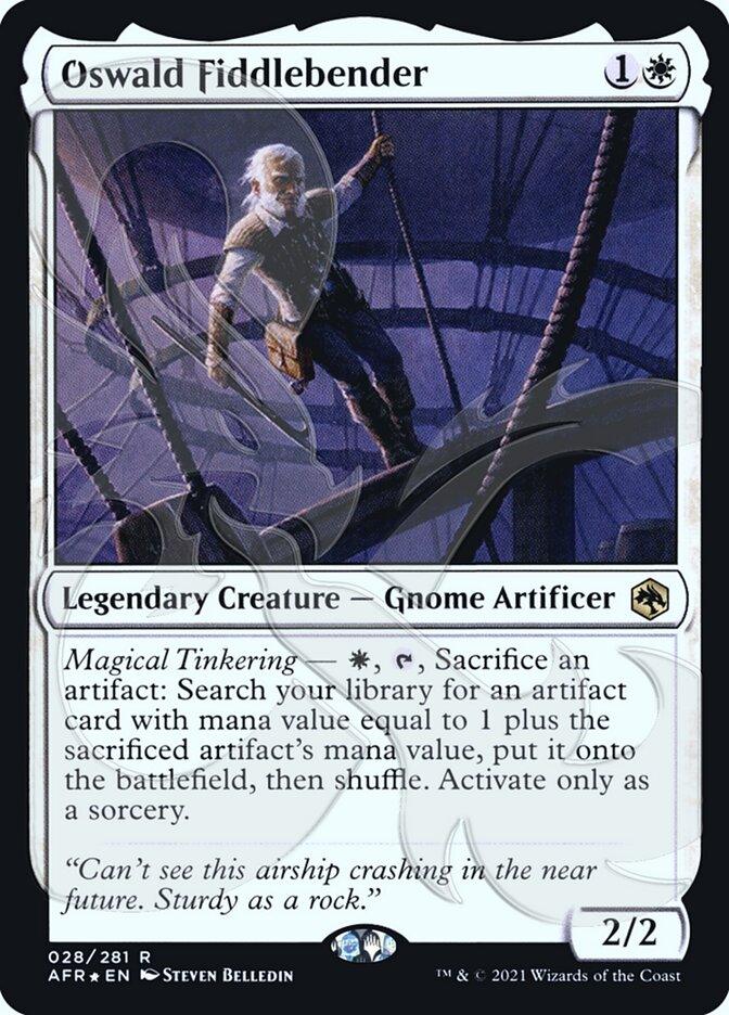 Oswald Fiddlebender (Ampersand Promo) [Dungeons & Dragons: Adventures in the Forgotten Realms Promos] - Trinity Hobby