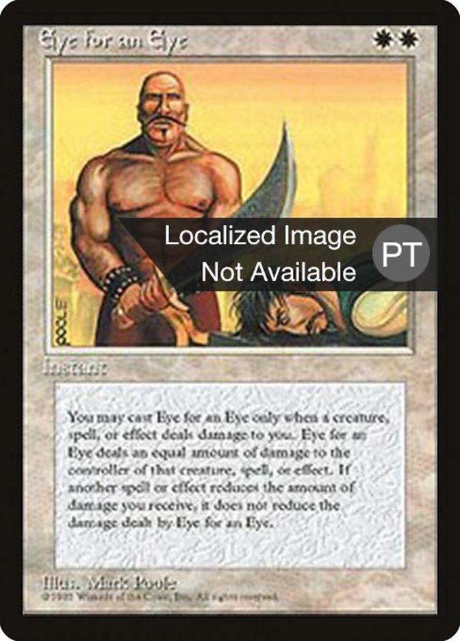 Eye for an Eye [Fourth Edition (Foreign Black Border)] - Trinity Hobby