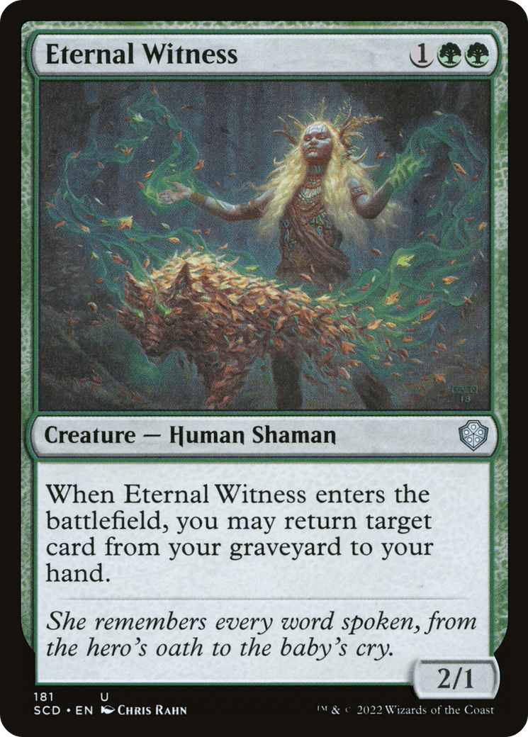 Eternal Witness [Starter Commander Decks] - Trinity Hobby