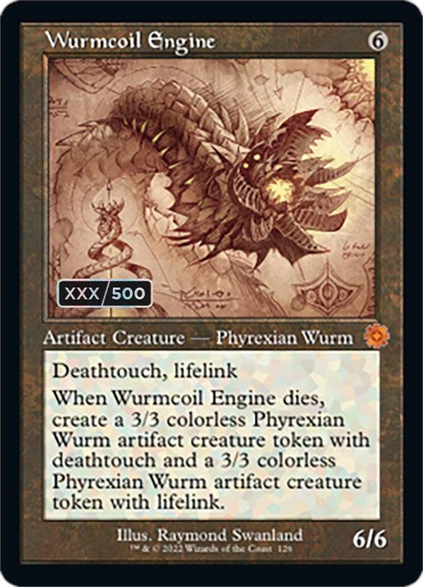 Wurmcoil Engine (Retro Schematic) (Serialized) [The Brothers' War Retro Artifacts] - Trinity Hobby