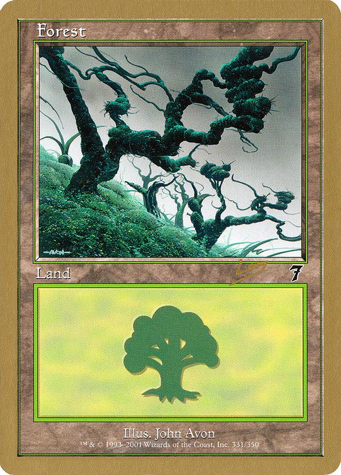 Forest (rl331) (Raphael Levy) [World Championship Decks 2002] - Trinity Hobby