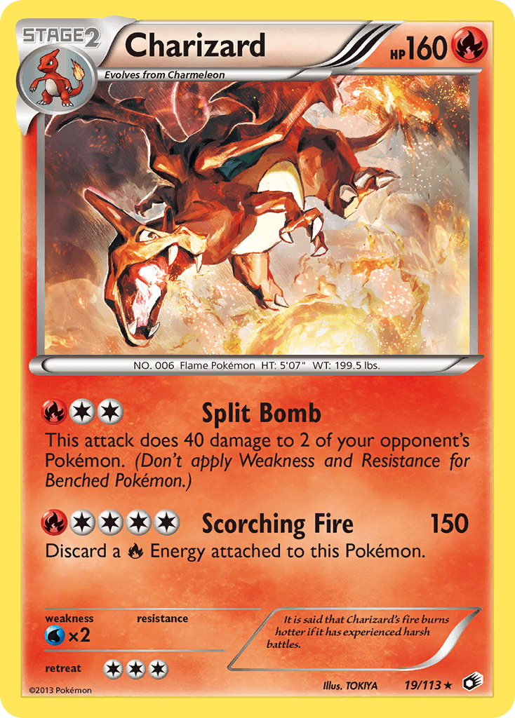 Charizard (19/113) [Black & White: Legendary Treasures] - Trinity Hobby