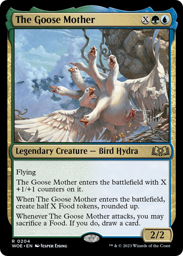 The Goose Mother (Promo Pack) [Wilds of Eldraine Promos] - Trinity Hobby