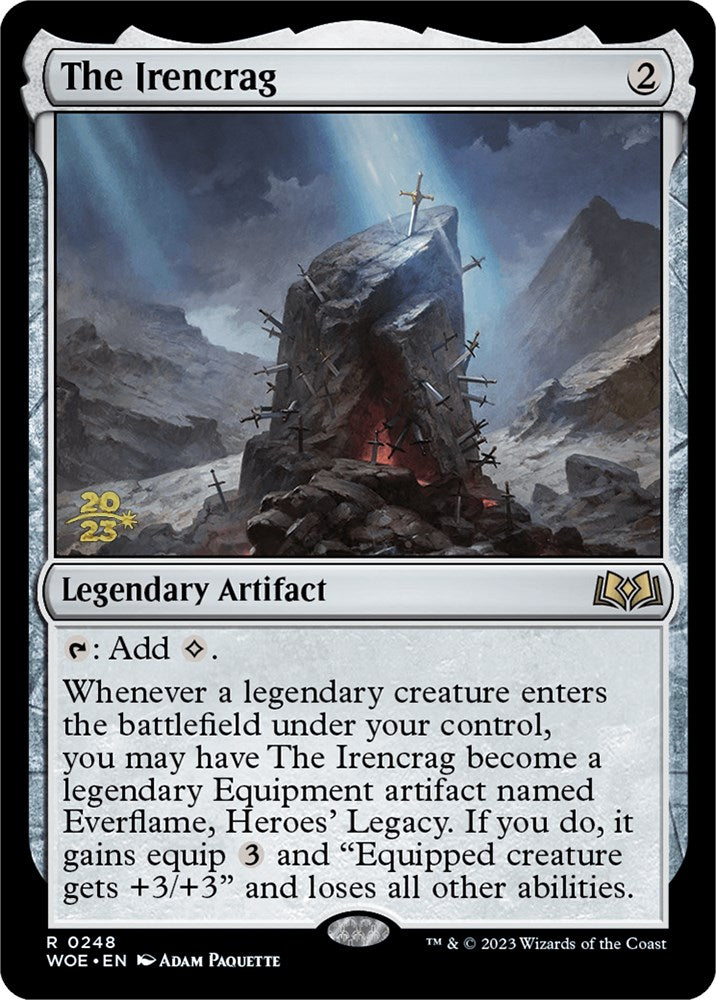 The Irencrag [Wilds of Eldraine Prerelease Promos] - Trinity Hobby