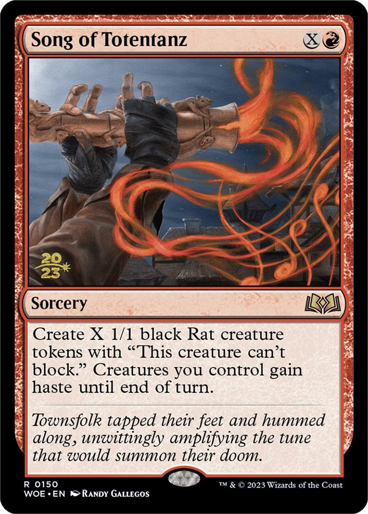 Song of Totentanz [Wilds of Eldraine Prerelease Promos] - Trinity Hobby