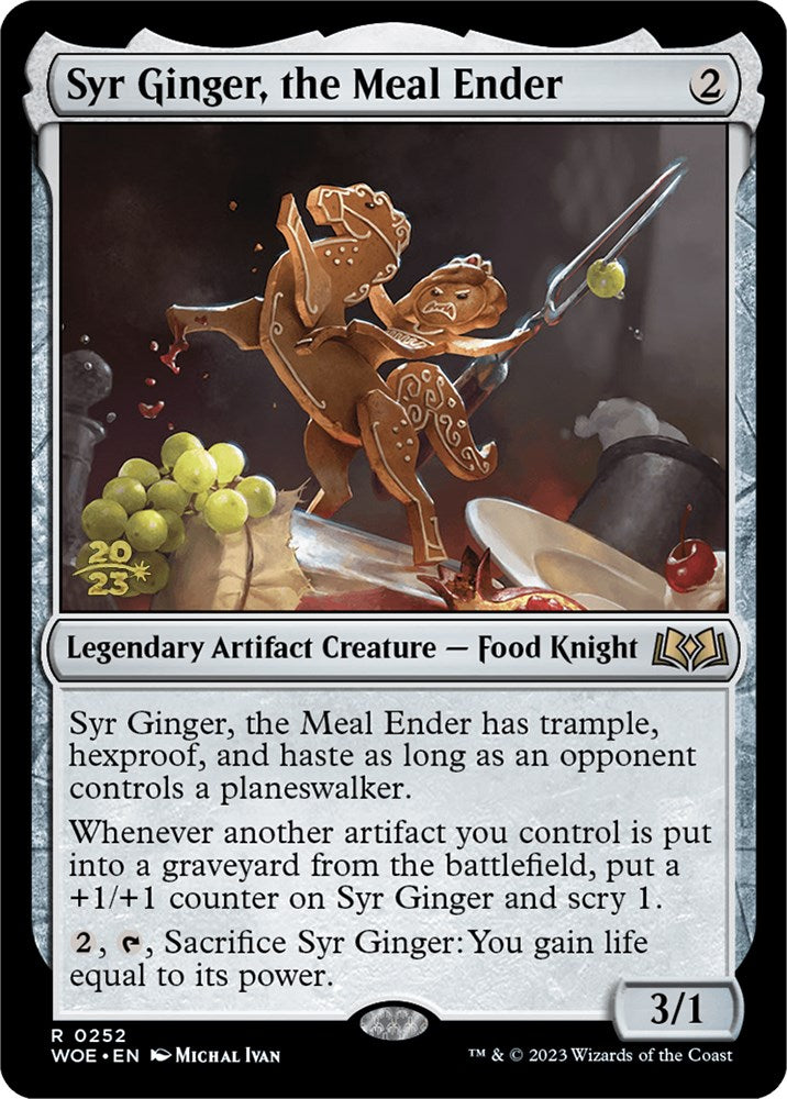 Syr Ginger, the Meal Ender [Wilds of Eldraine Prerelease Promos] - Trinity Hobby