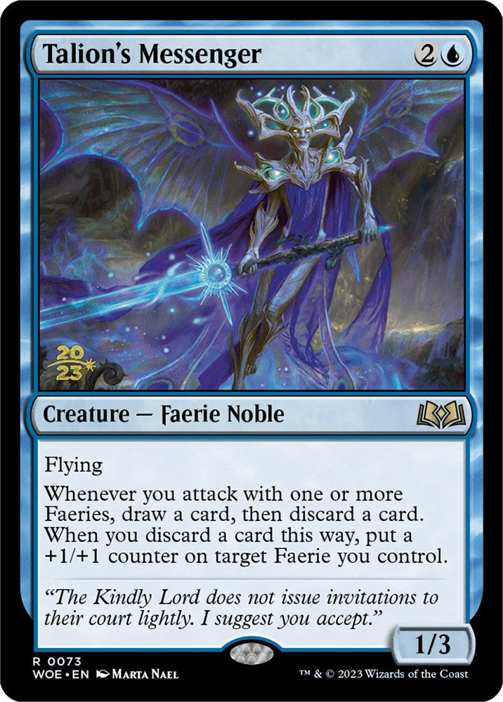 Talion's Messenger [Wilds of Eldraine Prerelease Promos] - Trinity Hobby