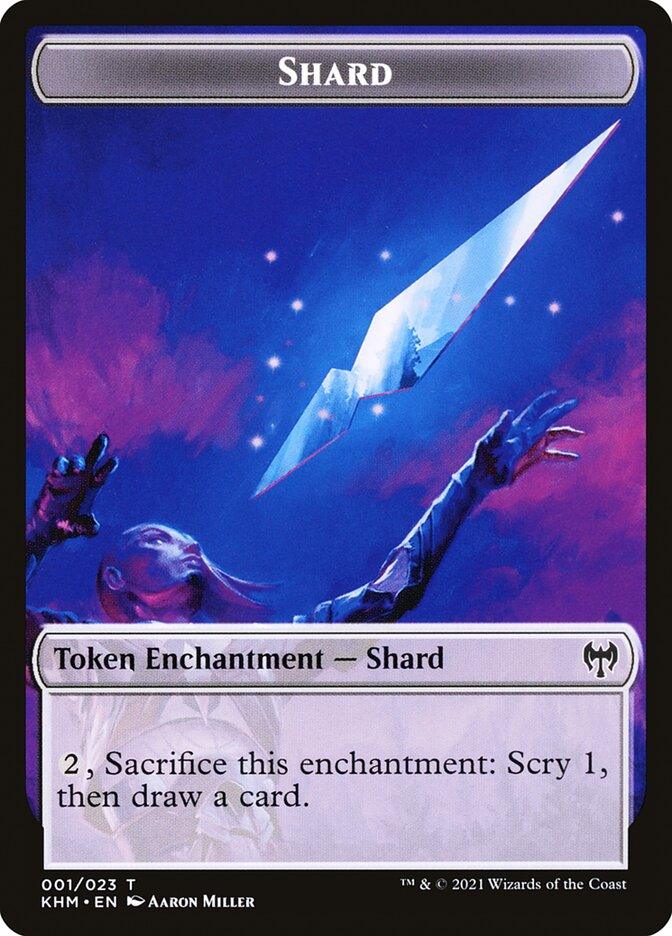 Treasure // Shard Double-Sided Token [Kaldheim Tokens] - Trinity Hobby