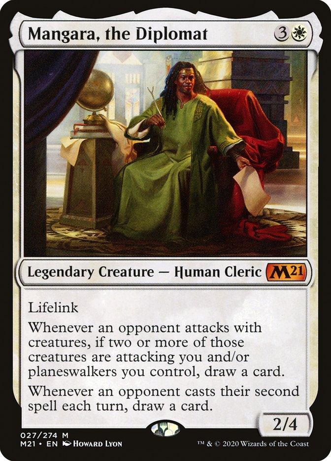 Mangara, the Diplomat [Core Set 2021] - Trinity Hobby