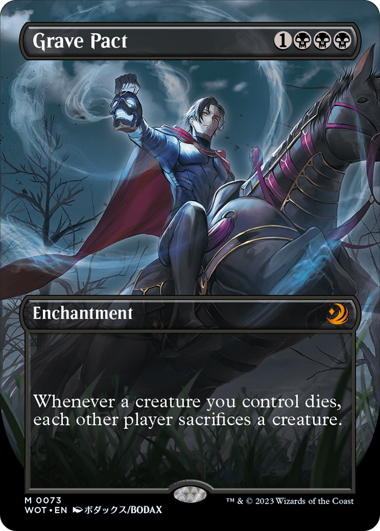 Grave Pact (Anime Borderless) [Wilds of Eldraine: Enchanting Tales] - Trinity Hobby