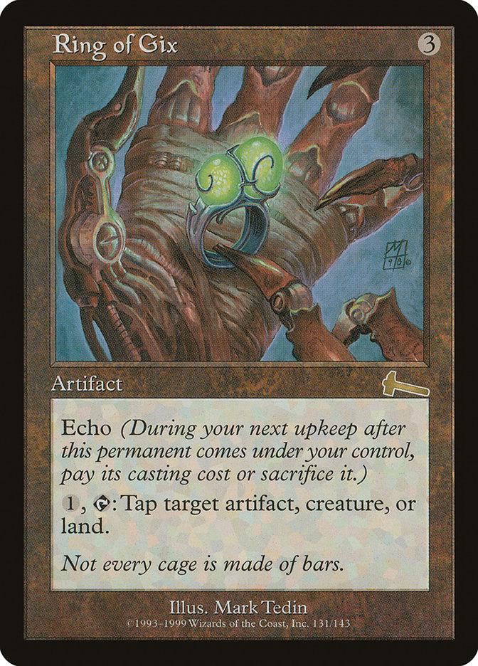 Ring of Gix [Urza's Legacy] - Trinity Hobby