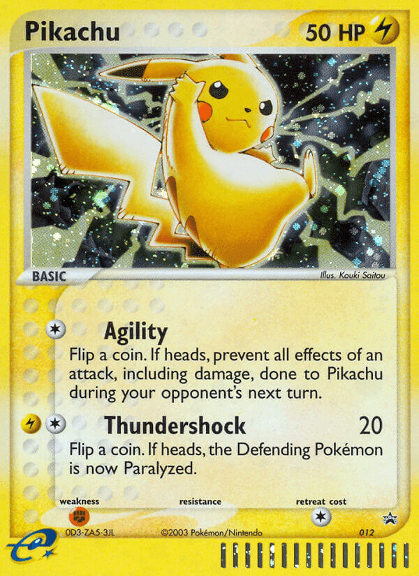 Pikachu (012) [Nintendo: Black Star Promos] - Trinity Hobby