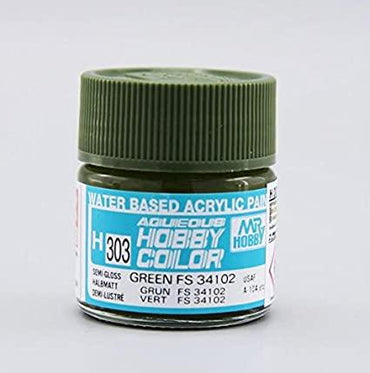 AQUEOUS HOBBY COLOR - H303 Green FS34102 [Charcoal lizard camouflage]