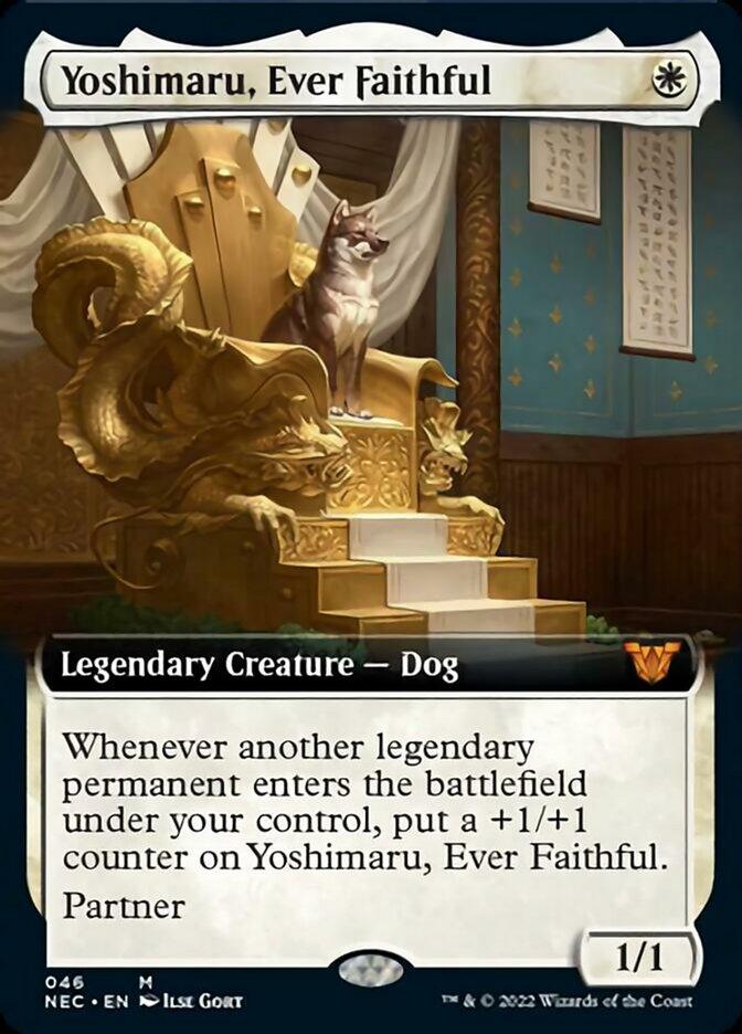 Yoshimaru, Ever Faithful (Extended Art) [Kamigawa: Neon Dynasty Commander] - Trinity Hobby