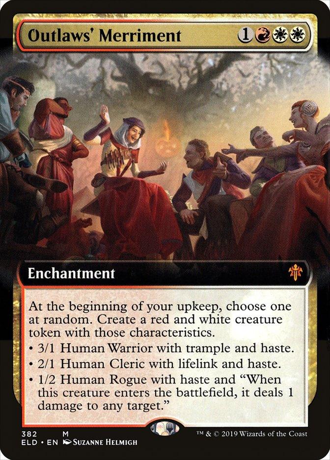 Outlaws' Merriment (Extended Art) [Throne of Eldraine] - Trinity Hobby
