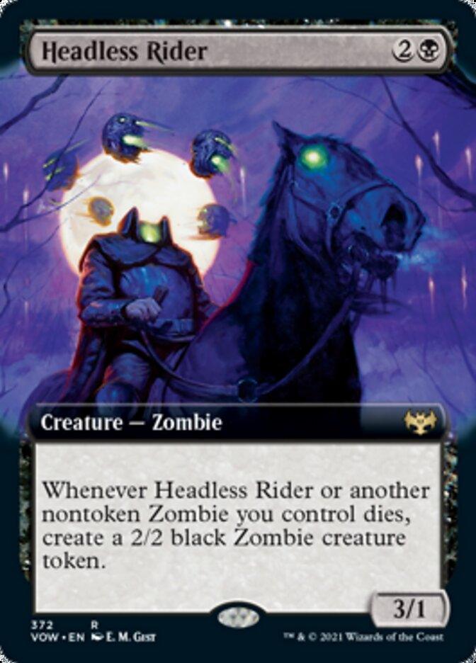 Headless Rider (Extended Art) [Innistrad: Crimson Vow] - Trinity Hobby