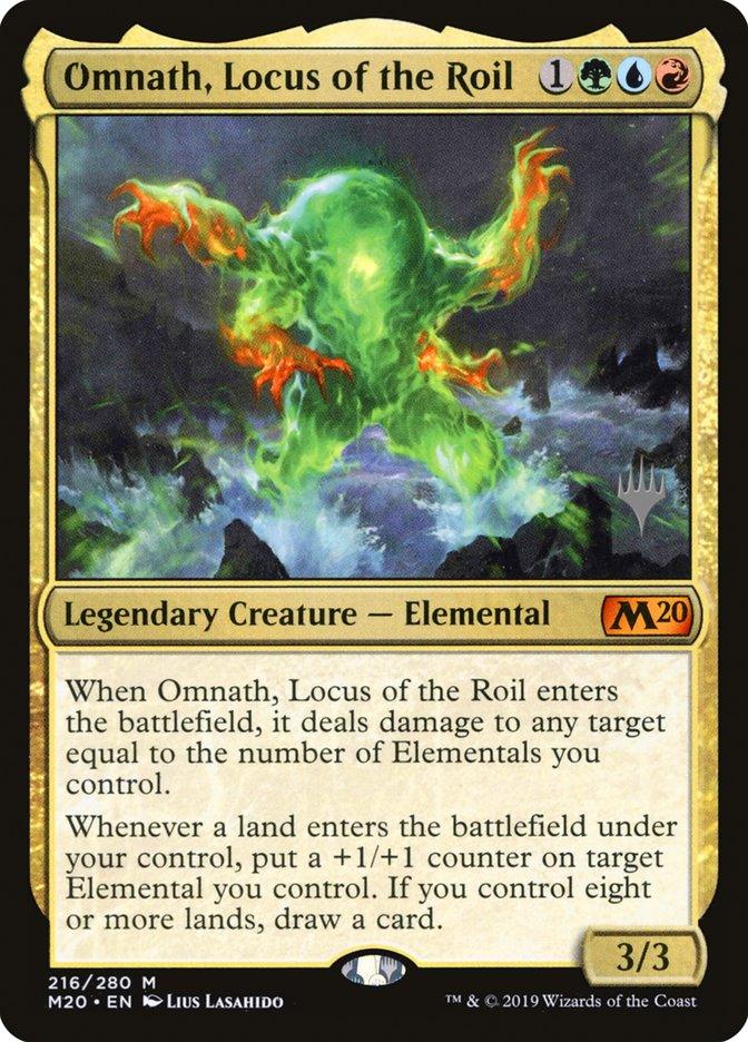 Omnath, Locus of the Roil (Promo Pack) [Core Set 2020 Promos] - Trinity Hobby