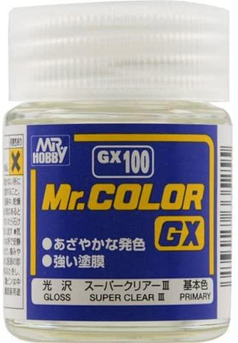 Mr Hobby: Mr Color GX 100 - Super Clear III - Trinity Hobby