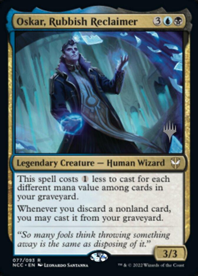 Oskar, Rubbish Reclaimer (Promo Pack) [Streets of New Capenna Commander Promos] - Trinity Hobby