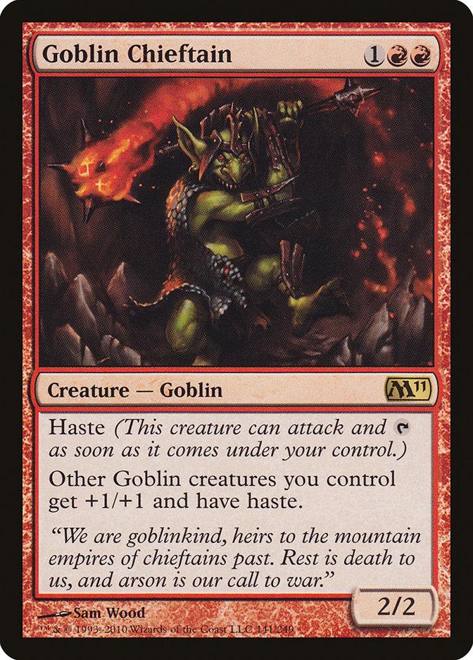 Goblin Chieftain [Magic 2011] - Trinity Hobby