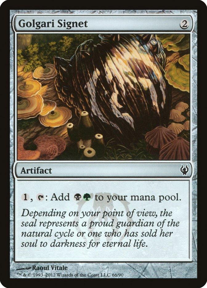 Golgari Signet [Duel Decks: Izzet vs. Golgari] - Trinity Hobby
