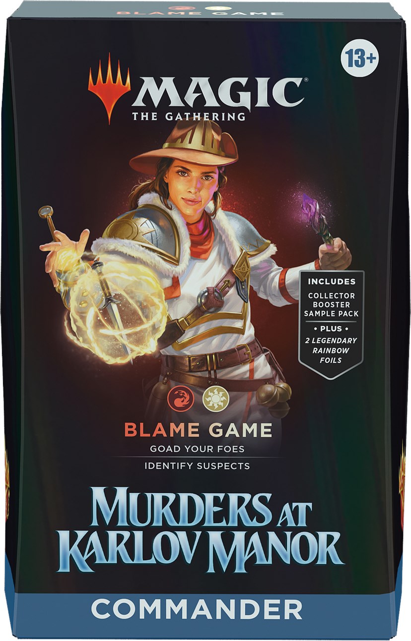 Murders at Karlov Manor - Commander Deck (Blame Game) - Trinity Hobby