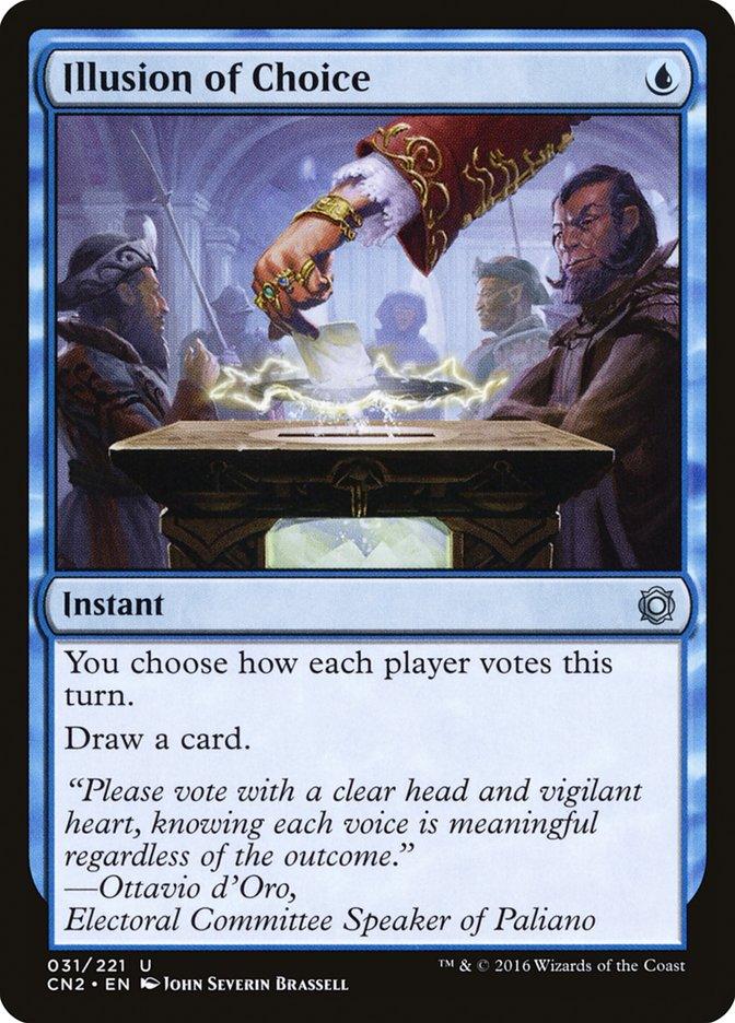 Illusion of Choice [Conspiracy: Take the Crown] - Trinity Hobby